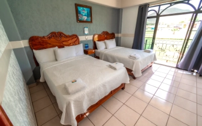 Habitación Doble — Hotel Balneario Ixmiquilpan