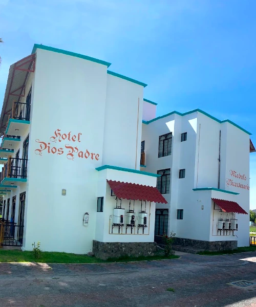 Fachada del Hotel Balneario Ixmiquilpan